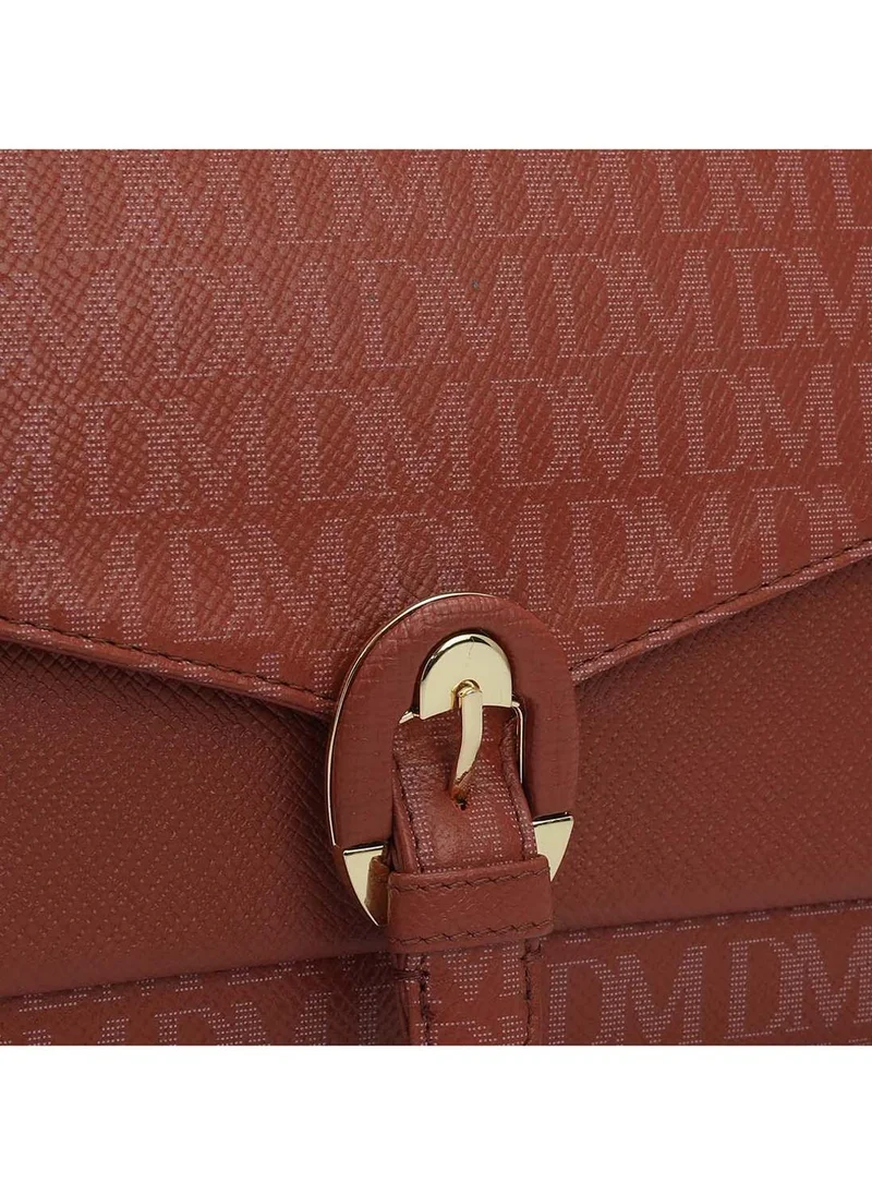 Da Milano  Genuine Leather Red Sling Bag for Women | Best Price UAE