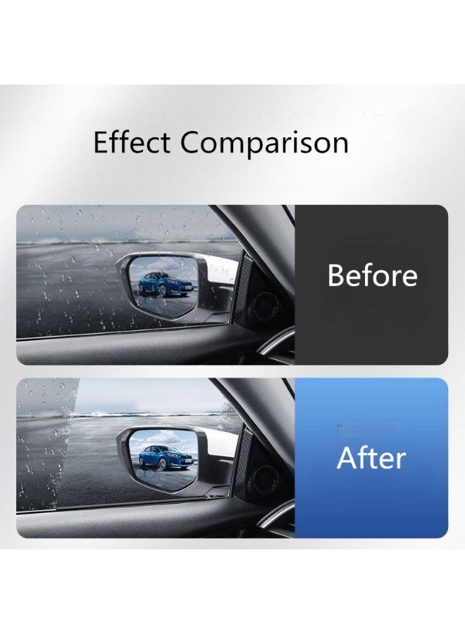 Generic 2-Piece Car Side Window Wiper Blade Replacement Tape, Adjustable Blades without Bone, Frameless Rubber Windscreen Wiper Tape for most cars, buses and trucks (Black, 14")  - Image 3
