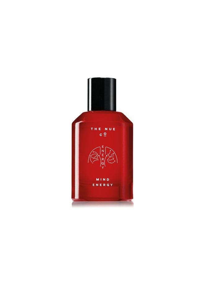the nue co - . Mind Energy 50ml - Instant Stress Relief Unisex Fragrance - Clary Sage, Juniper, Pink Peppercorn + Clove - Vegan, Paraben-Free, Non-Toxic - Image 1