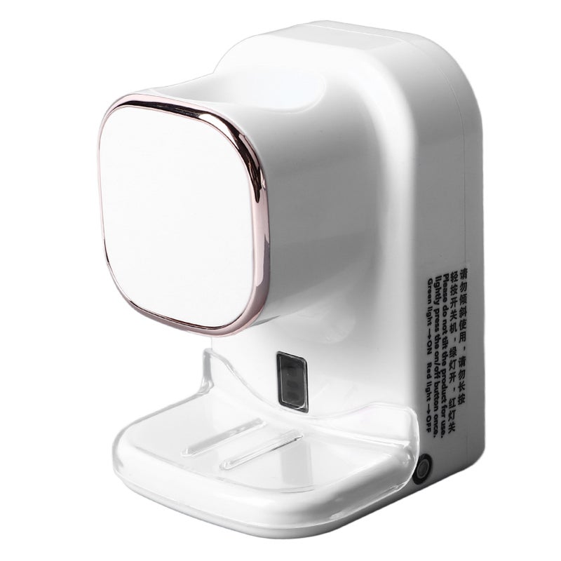Automatic Toothpaste Dispenser: White Wall Mounted - Responsive Sensor Adjustable Quantity Electric Toothpaste Squeezer for Kids Adults Small Bathroom Countertops - Image 3