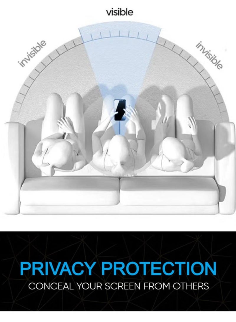 Original Matte Privacy Screen Protector for iPhone 12 Pro - Tempered Glass, Anti-Glare,Ultra-Thin, Scratch-Resistant - Image 2