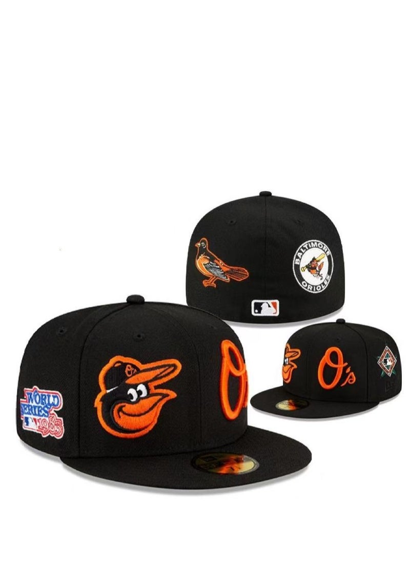 NEW ERA - NEW ERA Baltimore Orioles 1983 World Series Commemorative Flat - Brim Baseball Cap - Image 1