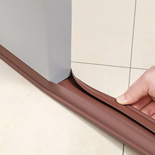 Oligitdi Door Bottom Sealing Strip Guard for Home Noise Reduce Door Seal Strip Guard - Image 1