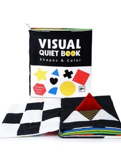 beiens Baby Books Toys High Contrast Black And White Books Non Toxic Fabric Touch And Feel Crinkle Cloth Books Early Educational Stimulation Toys For Infants Toddlers Baby Gift Soft Mirror Toys  - Image 2