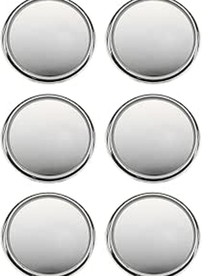 360 Degree Rotatable Stick On Blind Spot Mirror Convex Rear View 3 Pairs For SUV Truck - Image 1
