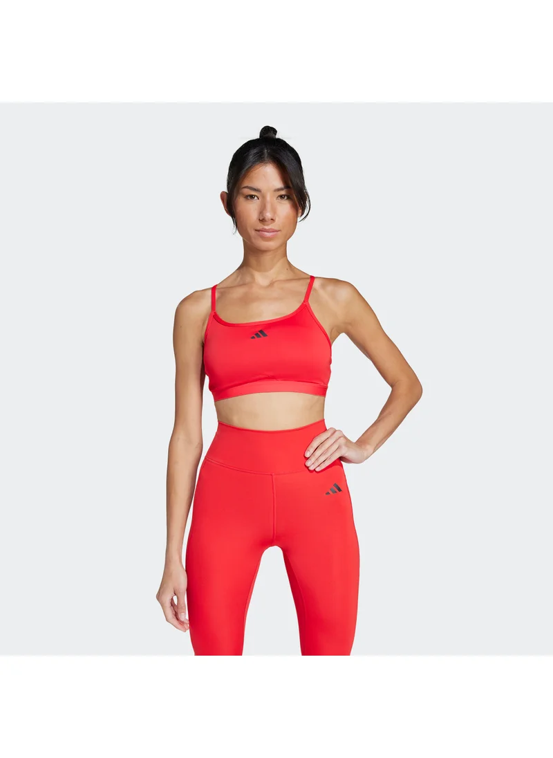 Adidas Aeroreact Training Light Support Bra