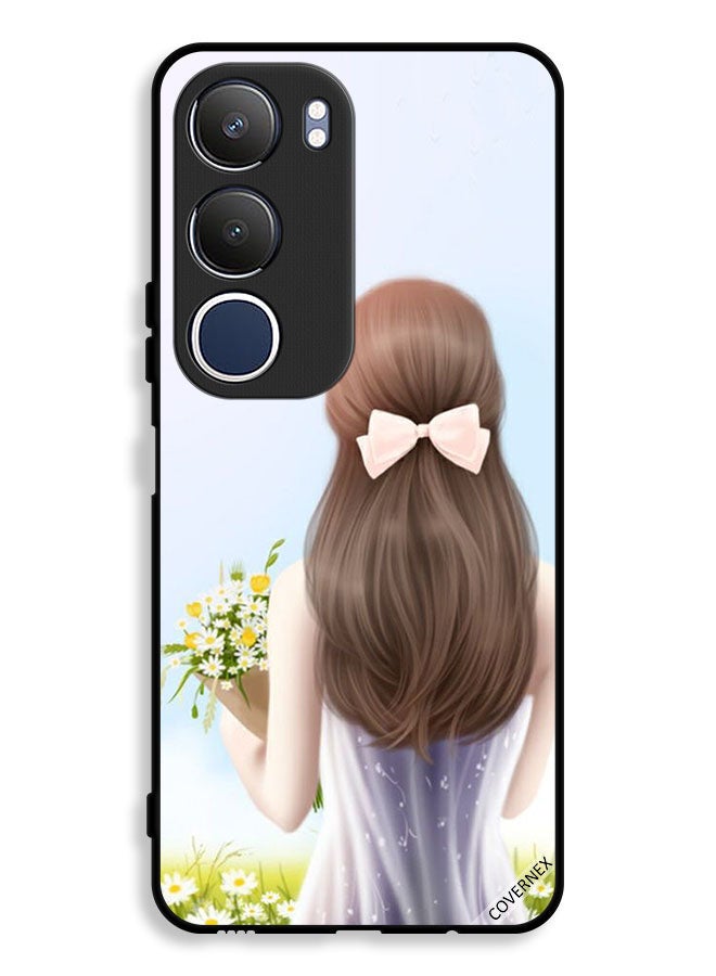 Covernex Vivo Y19s 4G Protective Case Cover Lovely Girl  - Image 1