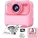 Cimizi Kids Instant Digital Cameras for Boys and Girls 1080P HD DualLens Selfie Digital Camera with Print Paper 32G Card Christmas Birthday Gifts Toys for Toddler and Teenagers Age 316 Years Old - Image 3