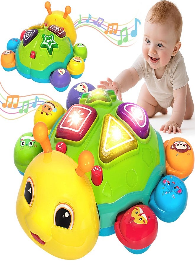 GMAOPHY Baby Crawling Toys for 6-12 Months, Musical Toys for Infants 7 8 9 10 11 Months, Early Learning Educational Toy with Light Sound, Tummy Time Development Toys, Christmas Birthday Gifts for 1 Year Old - Image 1