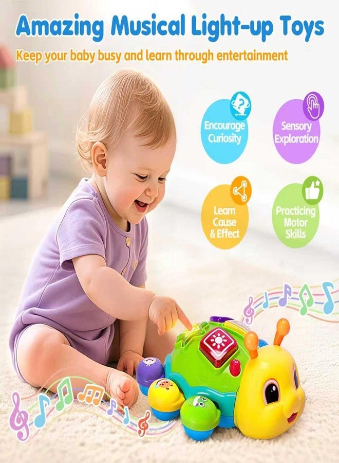 GMAOPHY Baby Crawling Toys for 6-12 Months, Musical Toys for Infants 7 8 9 10 11 Months, Early Learning Educational Toy with Light Sound, Tummy Time Development Toys, Christmas Birthday Gifts for 1 Year Old - Image 5