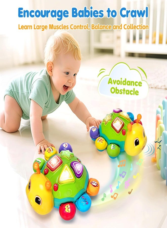 GMAOPHY Baby Crawling Toys for 6-12 Months, Musical Toys for Infants 7 8 9 10 11 Months, Early Learning Educational Toy with Light Sound, Tummy Time Development Toys, Christmas Birthday Gifts for 1 Year Old - Image 3