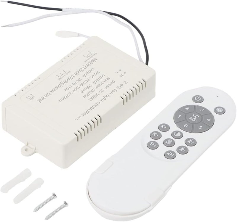 24V Fan Light Remote Receiver With DC Inverter Stepless Dimming Size A - Image 1