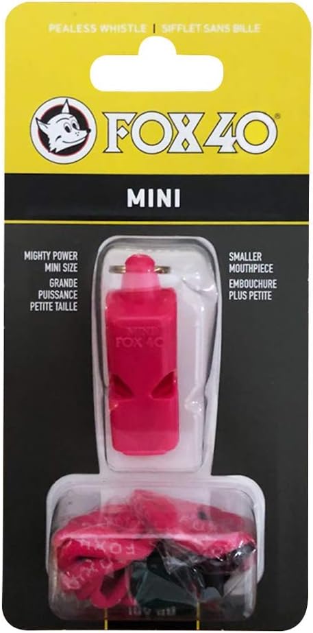 FOX40 Fox 40 Mini Safety whistle  Pink - Image 1