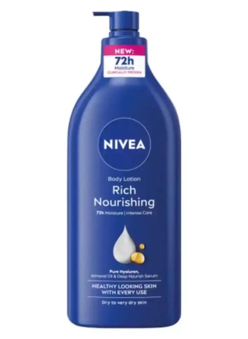 Nivea لوشن الجسم المغذي من نيفيا - لوشن عميق الترطيب - 400 مل - Image 1