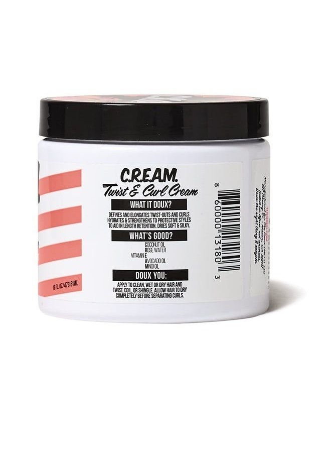THE DOUX - The Doux C.R.E.A.M. Twist & Curl Cream 16oz - Image 1