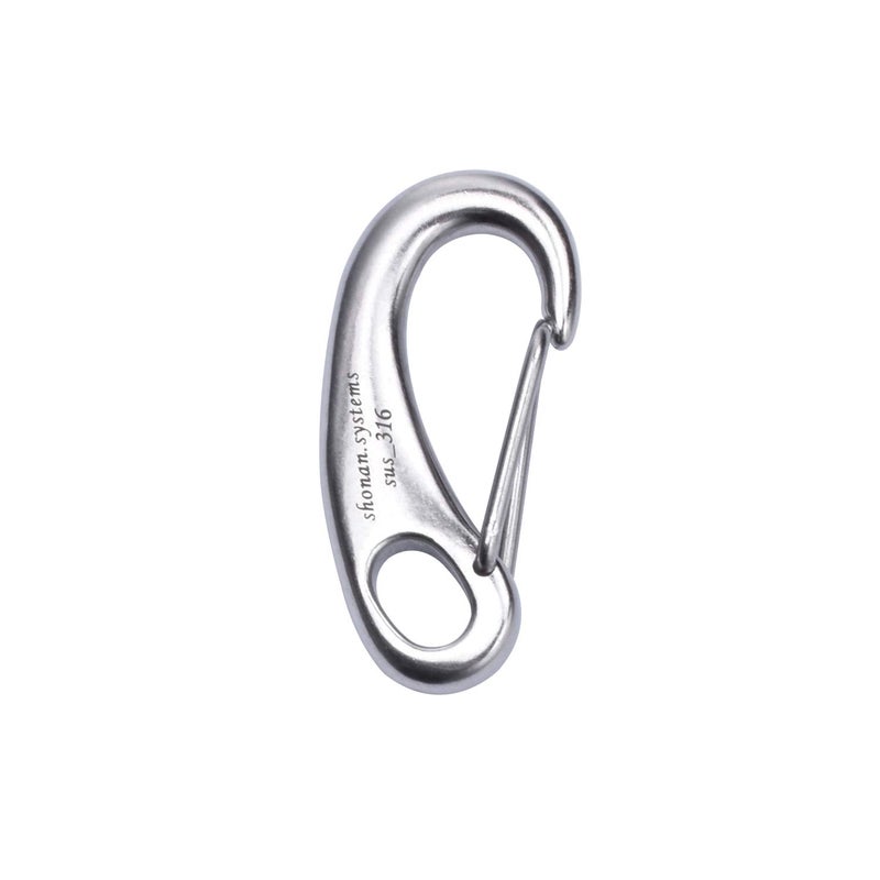Shonan.Systems SHONAN 2.75 Inch Marine Carabiner Clips, 4 Pack Stainless Steel 316 Clips Boat Fender Hooks, Snap Hooks for Bucket, Camping, and Hiking 660 Lbs - Image 5