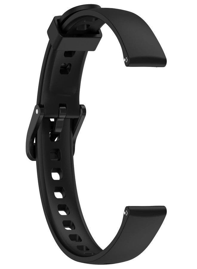 INF سوار INF متوافق مع Realme Band 2، سوار سيليكون، سوار ساعة سيليكون، سوار بديل للنساء والرجال، أساور ساعات ناعمة - Image 2