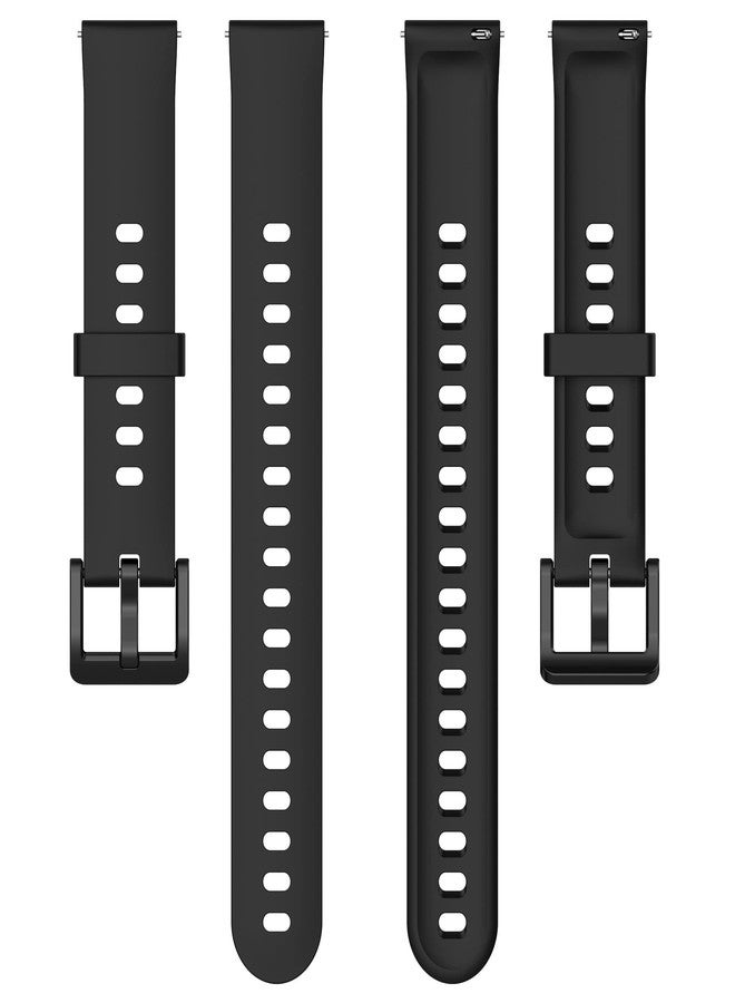 INF سوار INF متوافق مع Realme Band 2، سوار سيليكون، سوار ساعة سيليكون، سوار بديل للنساء والرجال، أساور ساعات ناعمة - Image 3
