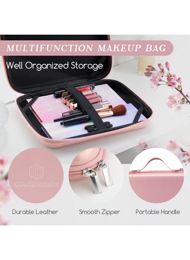 COLOR NYMPH Beginner Makeup Kits For Teens With Reusable Handbag Included 36 Colors Eyeshadow Blushes Bronzer Highlighter 4 Colors Lipgloss 10 Colors Lip Oil Brushes Mirror(Pink) - Image 5