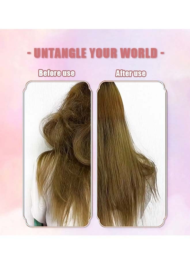 إسكدنيا فرشاة شعر تهوية منحنية، فرشاة تدليك من النايلون مضاد للاستاتيكية، مجفف نفخ فرشاة تصفيف الشعر أدوات التصفيف (أرجواني) - Image 5