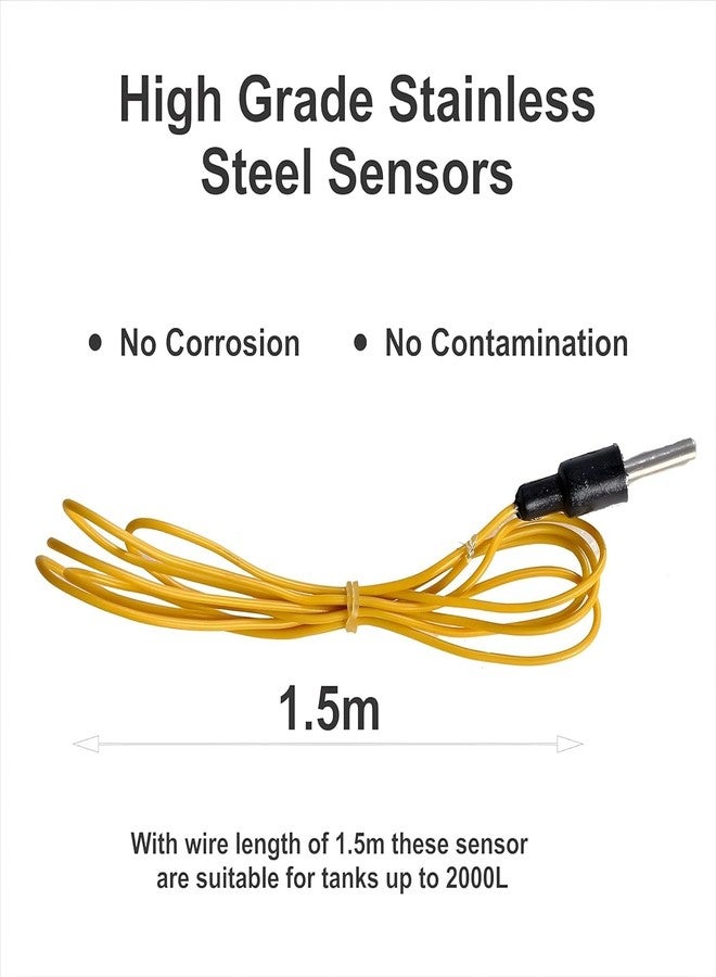 Imagine Technologies Stainless Steel Sensors for Water Level Controller or Water Level Indicator 1.5 M Long (Set of 5) - Image 4