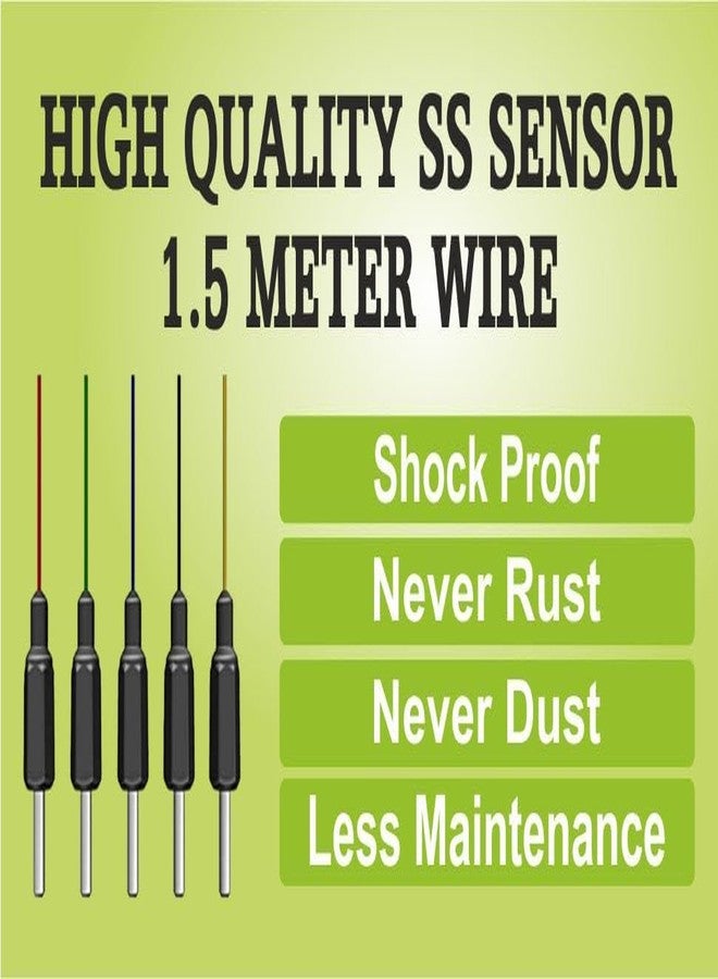 Imagine Technologies Stainless Steel Sensors for Water Level Controller or Water Level Indicator 1.5 M Long (Set of 5) - Image 2