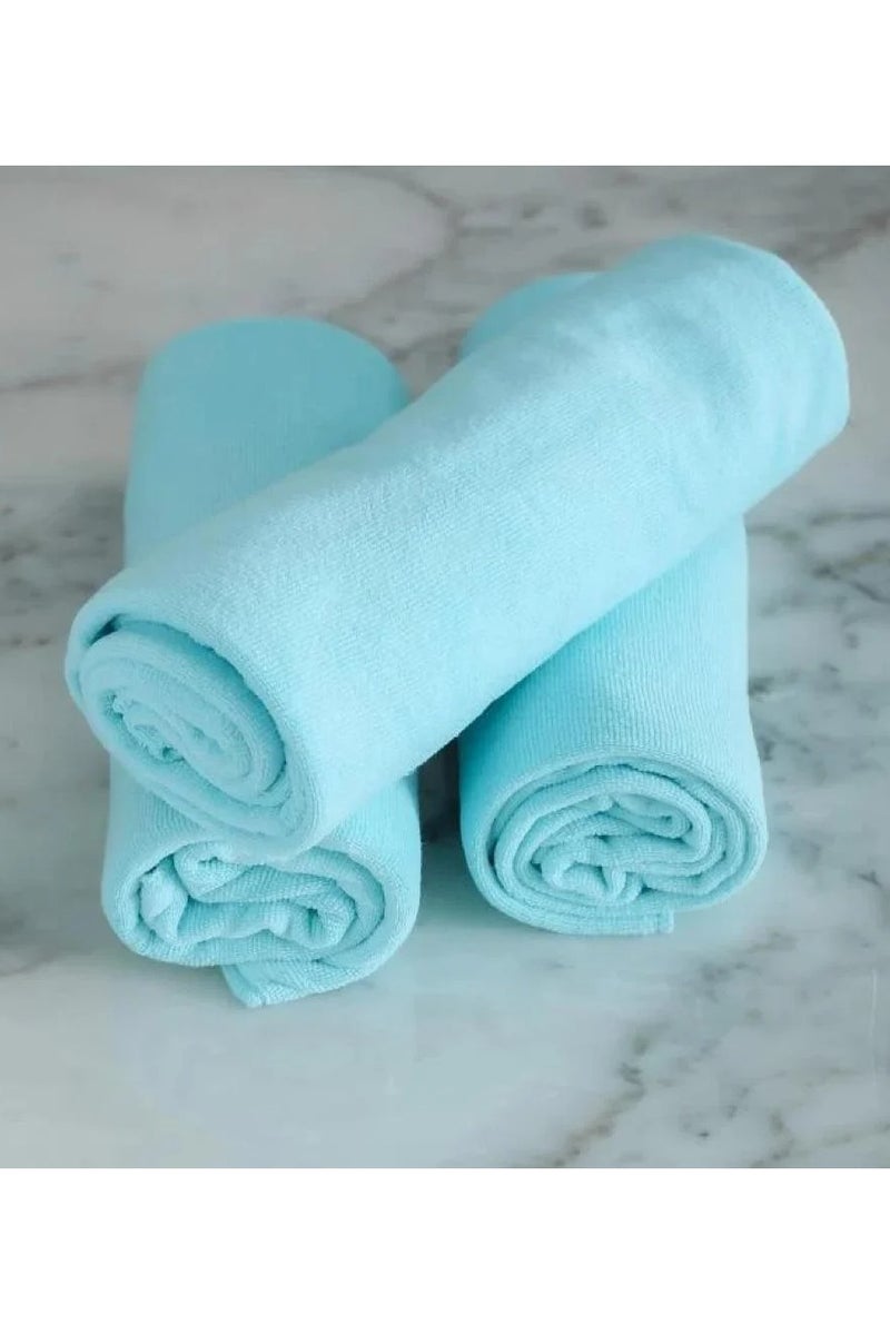 RJ Extra Large Light Blue Bath Towel – 180×90 cm
