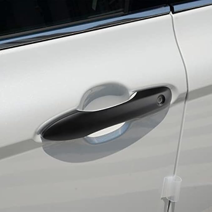 rayihni Door Handle Cover Compatible For 20182022 2023 2024 2025 Toyota Camry Accessories Handle Protector Compatible For Toyota Corolla 2024 2023 20222020 No Smart Key Holes Matte Black - Image 4