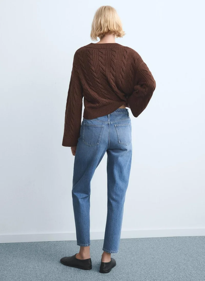 MANGO Mom2000 high-rise jeans