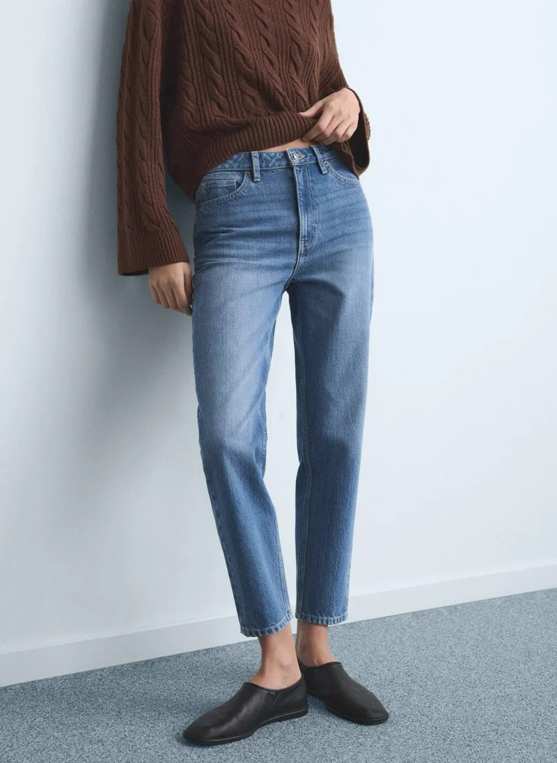 MANGO Mom2000 high-rise jeans