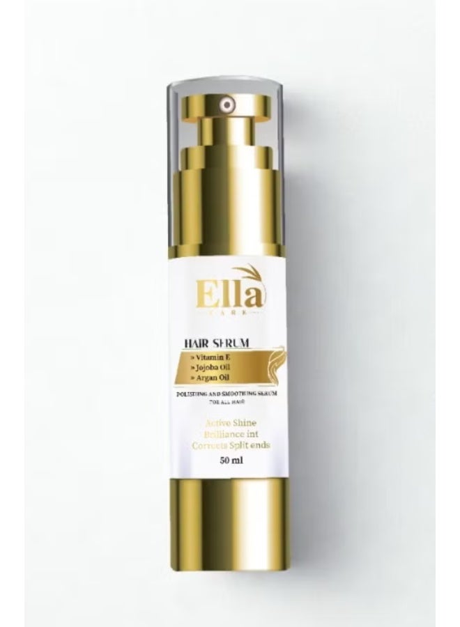 Ella Care Hair Nourishing & Protection Serum – Castor, Argan & Jojoba Oils with Vitamin E – 50ml - Image 4