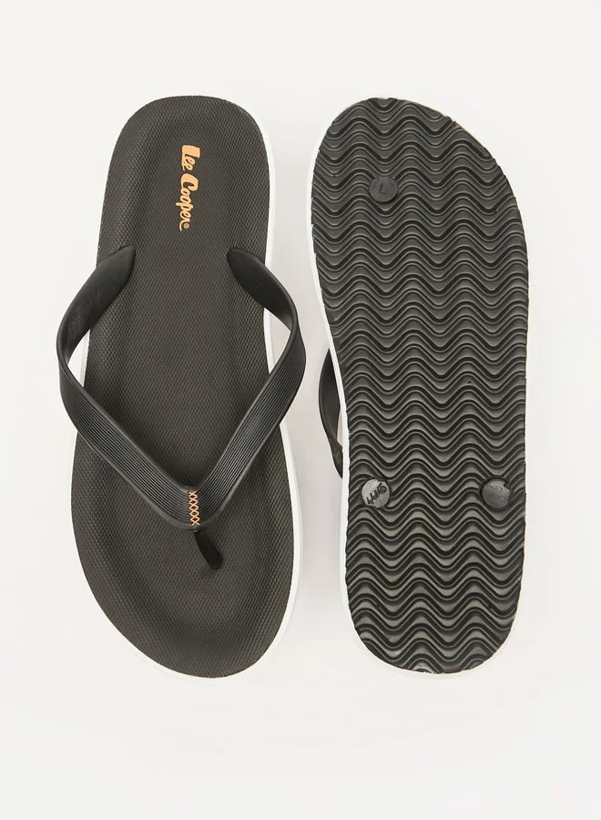 Lee Cooper Men's Solid Flip Flops