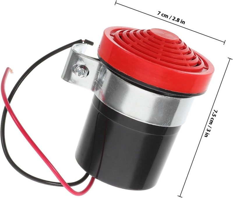 12v General Vehicle Backup Alarm and Reverse Beeper Buzzer for Car and Suv, Loud Electric Warning Siren for Motorcycle and Commercial Vehicles - Image 2