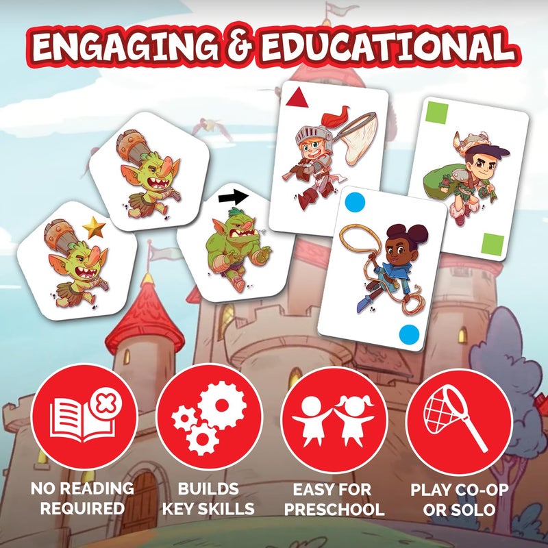 Fireside Games My First Castle Panic Board Game for Kids 4+ | Cooperative & Educational Fun | Teaches Strategy & Teamwork - Image 4