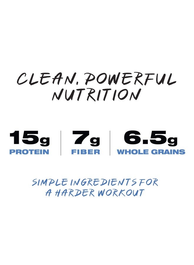 Ready Clean Bar 15G Of Protein 7G Fiber 6.5G Of Whole Grains Nongmo Dark Chocolate Sea Salt 1.98 Ounces 12Pack - Image 4