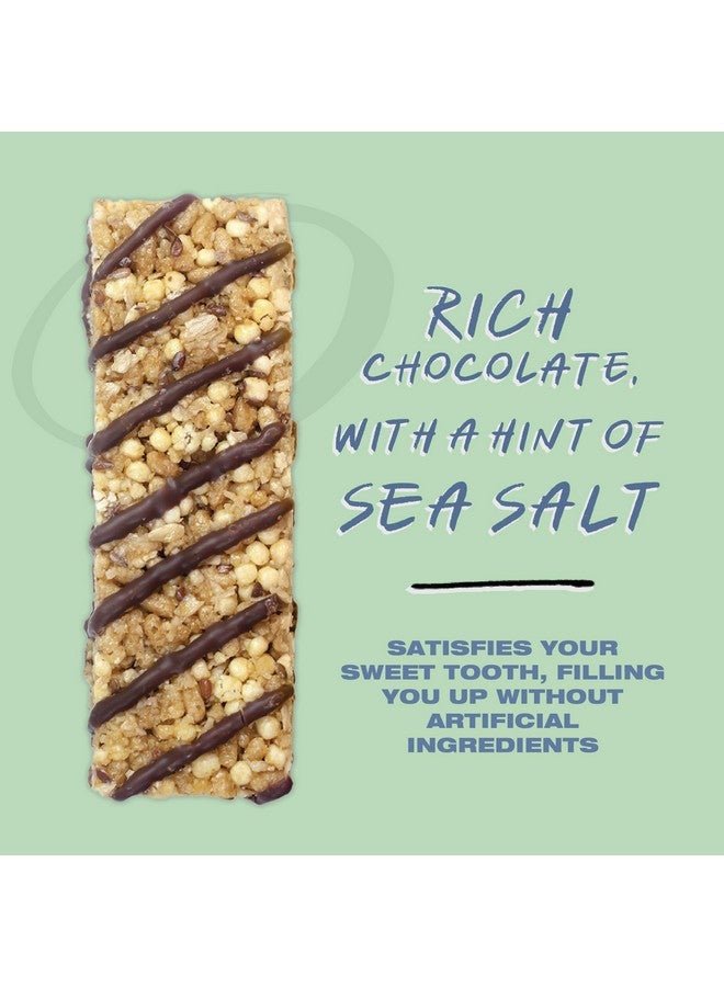 Ready Clean Bar 15G Of Protein 7G Fiber 6.5G Of Whole Grains Nongmo Dark Chocolate Sea Salt 1.98 Ounces 12Pack - Image 3