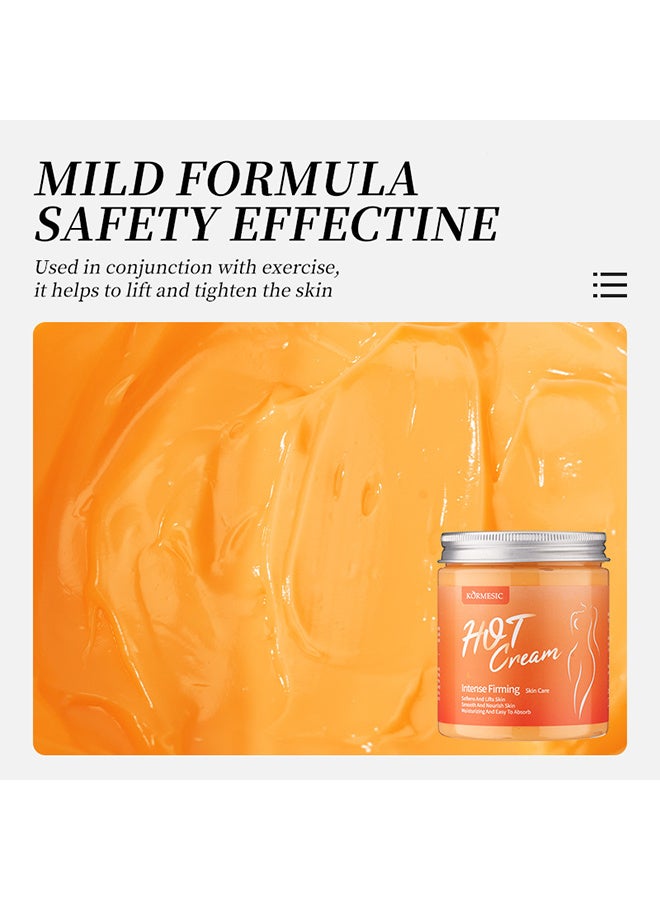 Kormesic كريم تجديد وشد مكثف 250 جرام، كريم لحرق دهون البطن، مناسب للبطن والساقين والذراعين والأرداف والخصر، كريم تشكيل الجسم. - Image 4