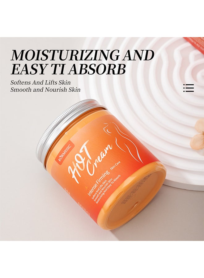 Kormesic كريم تجديد وشد مكثف 250 جرام، كريم لحرق دهون البطن، مناسب للبطن والساقين والذراعين والأرداف والخصر، كريم تشكيل الجسم. - Image 5