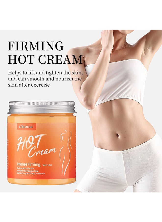 Kormesic كريم تجديد وشد مكثف 250 جرام، كريم لحرق دهون البطن، مناسب للبطن والساقين والذراعين والأرداف والخصر، كريم تشكيل الجسم. - Image 2