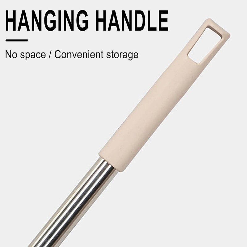 comfrt Multi-Purpose Magic Wiper Sweeping, Multi-Purpose Bathroom Wiper Sweeping, Broom Bathroom Ash Non-Stick Hair Broom for Wet and Dry Bathroom (Coffee) - Image 3