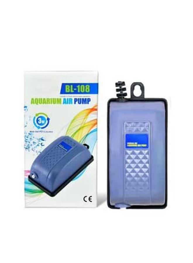 BURAQ Aquarium Oxygen Air Pump Motor Provides Additional Oxygen | Low-Power | Long Lasting Performance | Accessories For Fish Tank - Image 1