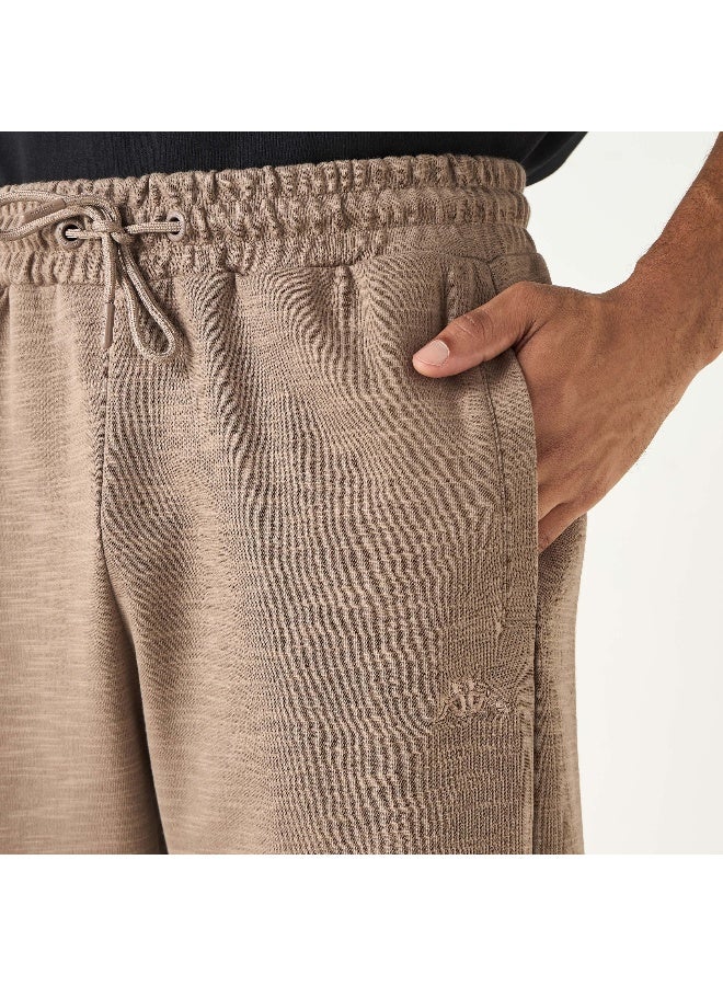 Kappa Kappa Pocket Detail Track Pants with Drawstring Closure  - Image 1