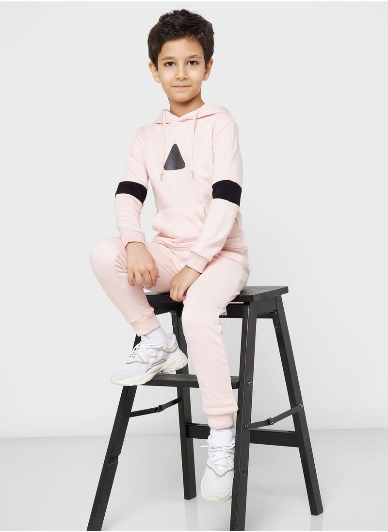 Pinata - Boys Printed Hoodie And Jogger Set - Image 1