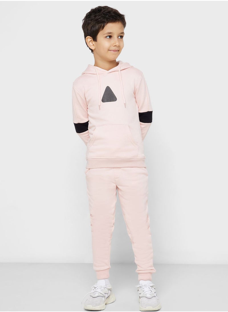 Pinata - Boys Printed Hoodie And Jogger Set - Image 1