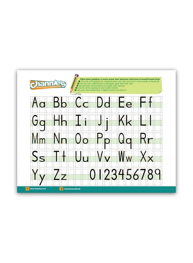 Channie's Channie’s Easy Peasy 100 Sight Words Workbook, Practice Printing, Tracing, and Handwriting, 80 Pages Front & Back, 40 Sheets, Grades Pre-K - 1st, Size 8.5” x 11” - Image 3