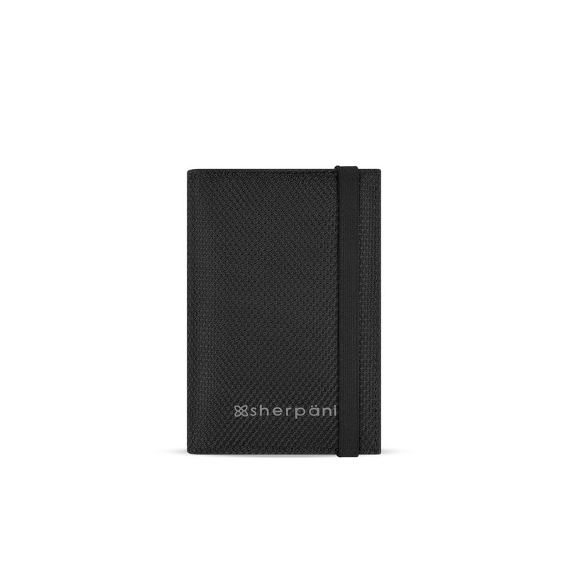Sherpani Vienna RFID Blocking Passport Holder Travel Passport Cover Wallet Travel Documents Organizer Protector for Women Travel Gift Carbon Signature - Image 2