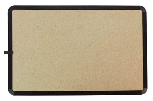 School Smart Dry Erase Board with Marker, Black Frame, 11 x 17 Inches - Image 4