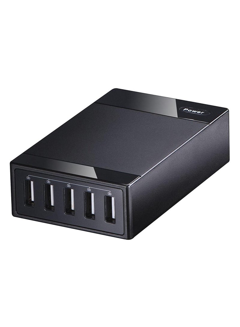 دوسن محول Dausen 5 منفذ USB 40 واط (إصدار الاتحاد الأوروبي) - Image 1