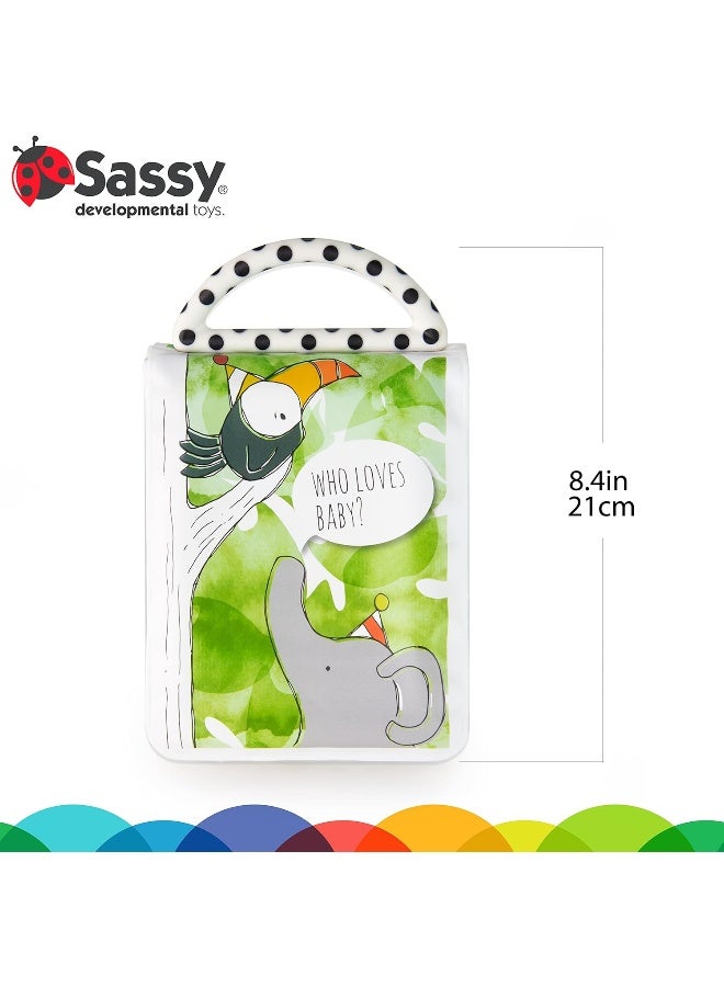 Sassy ألبوم صور ساسي للتطوير | ألوان ونقوش عالية التباين | مقاوم لللعاب - Image 5