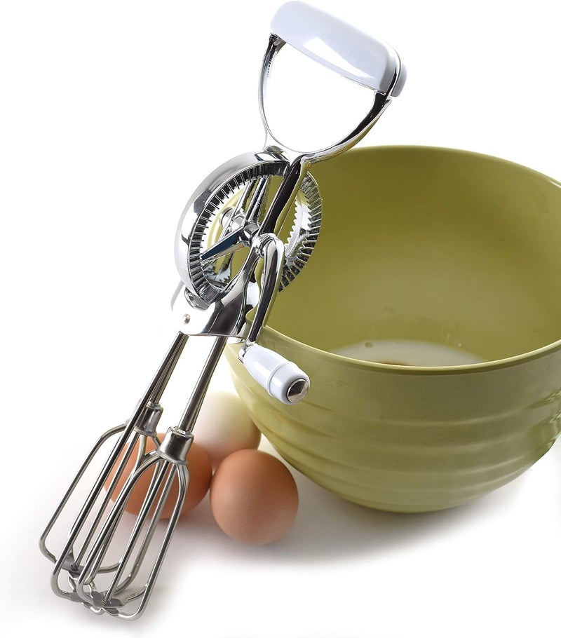 Norpro Egg Beater Classic Hand Crank Style 18/10 Stainless Steel Mixer 12 Inches - Image 5